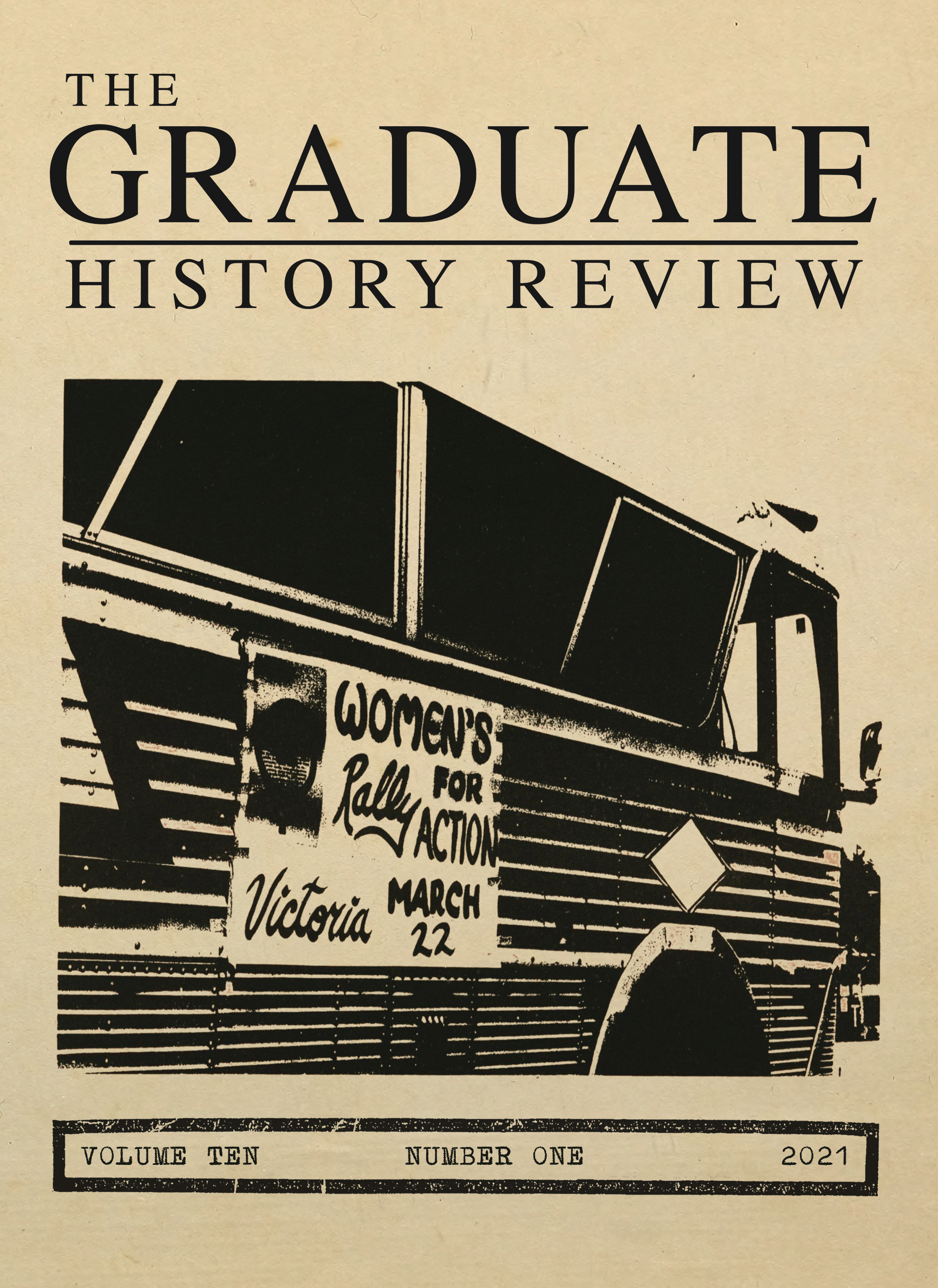 The Graduate History Review vol. 10, no. 1 (2021)
